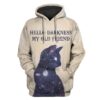Custom T-shirt - Hoodies Hello Darkness My Old Friend Apparel HD-GH20804 3D Custom Fleece Hoodies Hoodie S