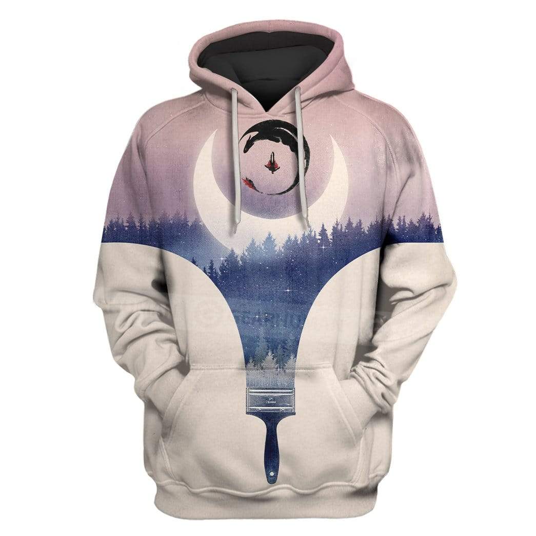 Custom T-shirt - Hoodies How To Train Your Dragon Apparel HD-GH20802 3D Custom Fleece Hoodies Hoodie S