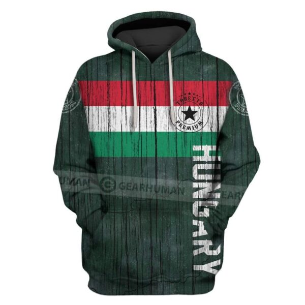 Custom T-shirt - Hoodies Hungary Apparel HD-GH20820 3D Custom Fleece Hoodies Hoodie S 