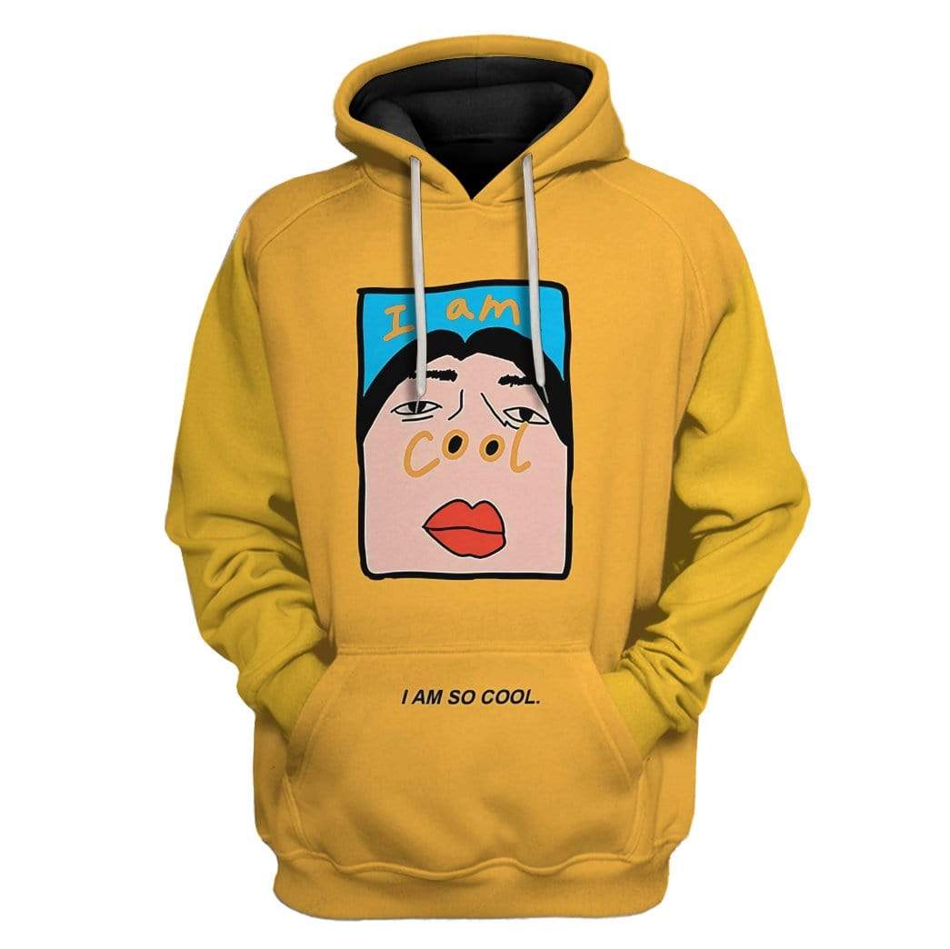 Custom T-shirt - Hoodies I Am So Cool HD-GH2971905 3D Custom Fleece Hoodies Hoodie S