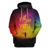 Custom T-shirt - Hoodies I'll Go With You Apparel HD-GH20720 3D Custom Fleece Hoodies Hoodie S