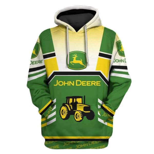 Custom T-shirt - Hoodies John Deere Apparel HD-GH20529 3D Custom Fleece Hoodies Hoodie S 