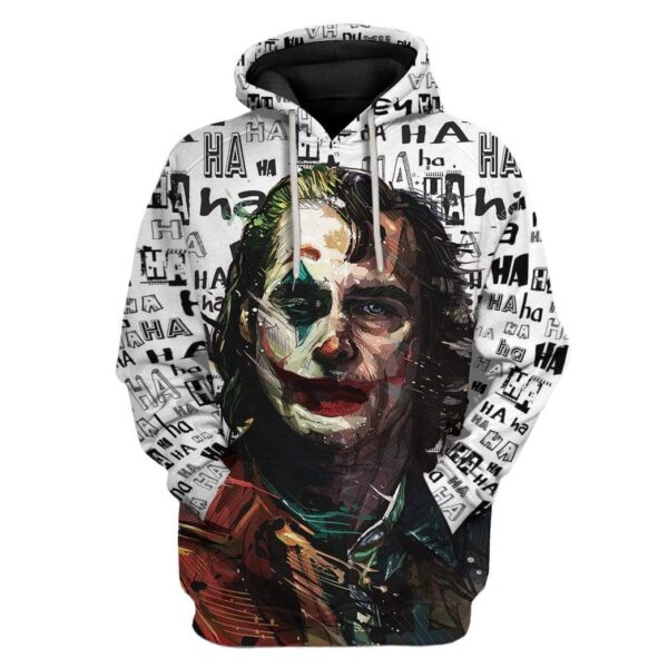 Custom T-shirt - Hoodies Joker HD-GH3071901 3D Custom Fleece Hoodies Hoodie S 