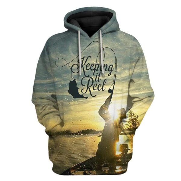 Custom T-shirt - Hoodies Keeping it reel Apparel HD-GH20880 3D Custom Fleece Hoodies Hoodie S 