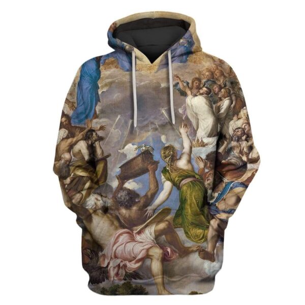 Custom T-shirt - Hoodies La Gloria Titian Apparel HD-GH20567 3D Custom Fleece Hoodies Hoodie S 