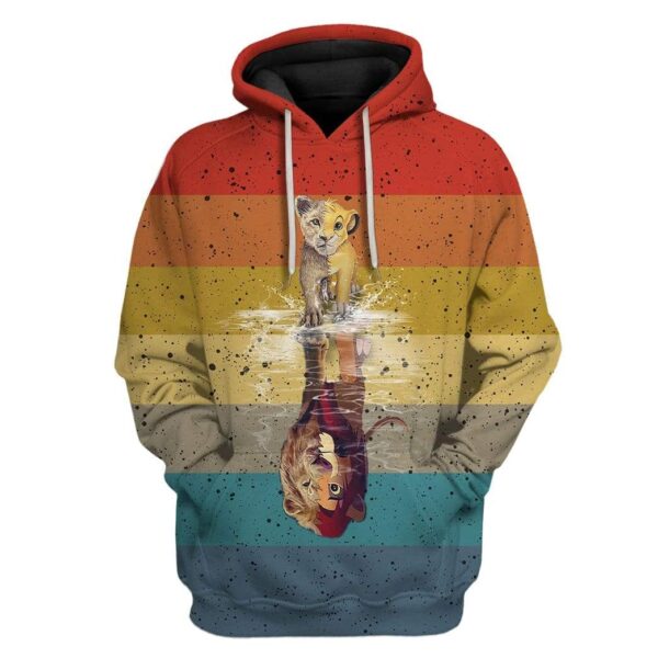 Custom T-shirt - Hoodies Lion King HD-GH1081902 3D Custom Fleece Hoodies Hoodie S 