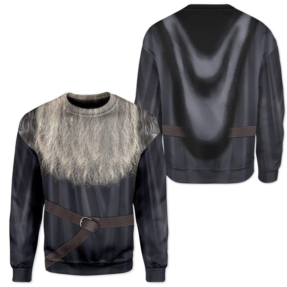 Custom T-shirt - Hoodies Lord Of The Rings Galdalf The Grey Costume Apparel HD-GH20523 3D Custom Fleece Hoodies