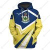 Custom T-shirt - Hoodies Maine HD-GH22019 3D Custom Fleece Hoodies Hoodie S
