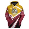 Custom T-shirt - Hoodies Maryland Apparel HD-GH20907 3D Custom Fleece Hoodies Hoodie S