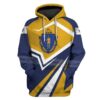 Custom T-shirt - Hoodies Massachusetts Apparel HD-GH20831 3D Custom Fleece Hoodies Hoodie S