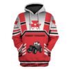 Custom T-shirt - Hoodies Massey Ferguson Apparel HD-GH20535 3D Custom Fleece Hoodies Hoodie S