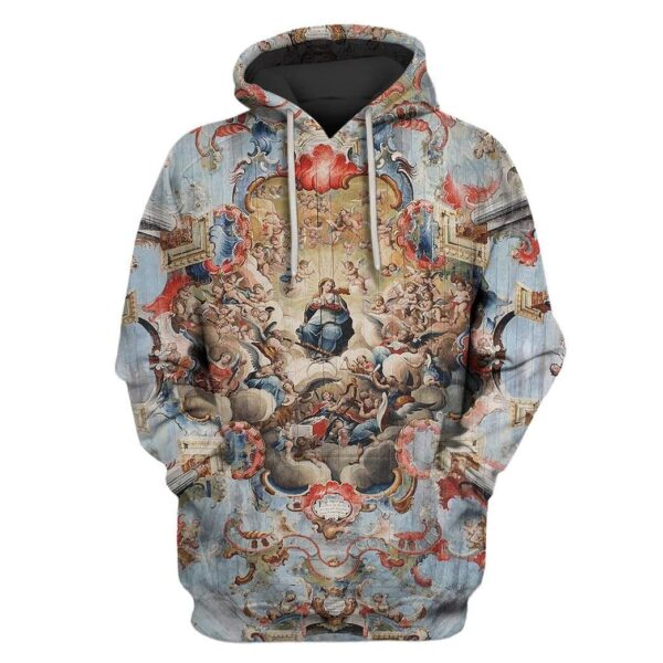 Custom T-shirt - Hoodies Master Ata??de Glorification of Our Lady Apparel HD-GH20569 3D Custom Fleece Hoodies Hoodie S 