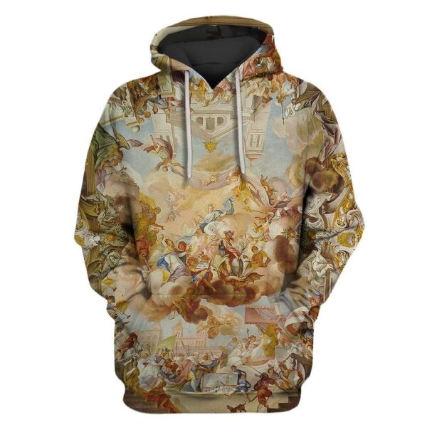 Custom T-shirt - Hoodies Mastery on the Ceiling Apparel HD-GH20578 3D Custom Fleece Hoodies Hoodie S 