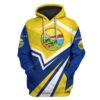Custom T-shirt - Hoodies Montana HD-GH22022 3D Custom Fleece Hoodies Hoodie S