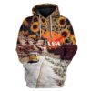 Custom T-shirt - Hoodies Nasa Apparel HD-GH20837 3D Custom Fleece Hoodies Hoodie S