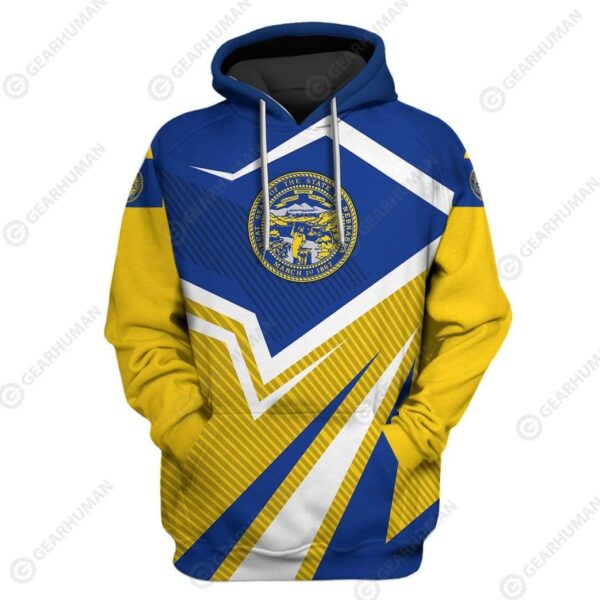 Custom T-shirt - Hoodies Nebraska HD-GH22013 3D Custom Fleece Hoodies Hoodie S 