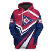 Custom T-shirt - Hoodies Ohio Apparel HD-GH201002 3D Custom Fleece Hoodies Hoodie S