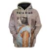 Custom T-shirt - Hoodies Papa Bear HD-GH0581906 3D Custom Fleece Hoodies Hoodie S 