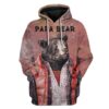 Custom T-shirt - Hoodies Papa Bear HD-GH0581907 3D Custom Fleece Hoodies Hoodie S