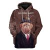 Custom T-shirt - Hoodies PAPA French Mastiff HD-GH0581921 3D Custom Fleece Hoodies Hoodie S