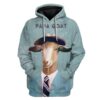 Custom T-shirt - Hoodies PAPA Goat HD-GH0581911 3D Custom Fleece Hoodies Hoodie S