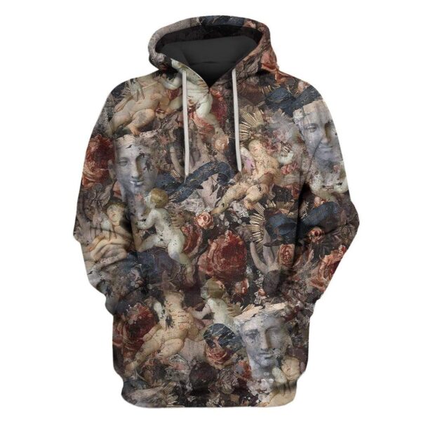 Custom T-shirt - Hoodies Renaissance Apparel HD-GH20540 3D Custom Fleece Hoodies Hoodie S 