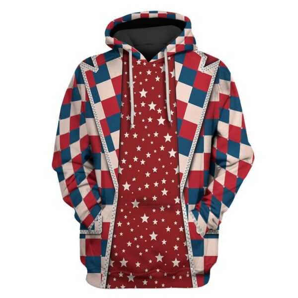 Custom T-shirt - Hoodies Rocketman Apparel HD-GH20563 3D Custom Fleece Hoodies Hoodie S 