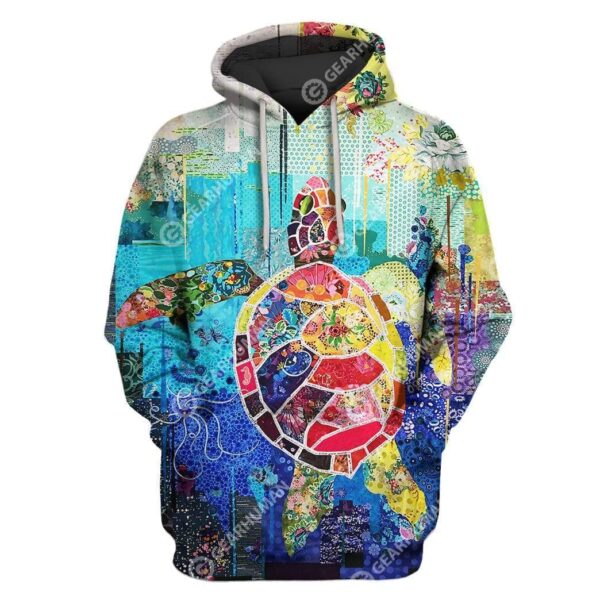 Custom T-shirt - Hoodies Sea Turtle Apparel HD-GH21001 3D Custom Fleece Hoodies Hoodie S 