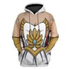 Custom T-shirt - Hoodies She Ra Costume Apparel HD-GH20700 3D Custom Fleece Hoodies Hoodie S