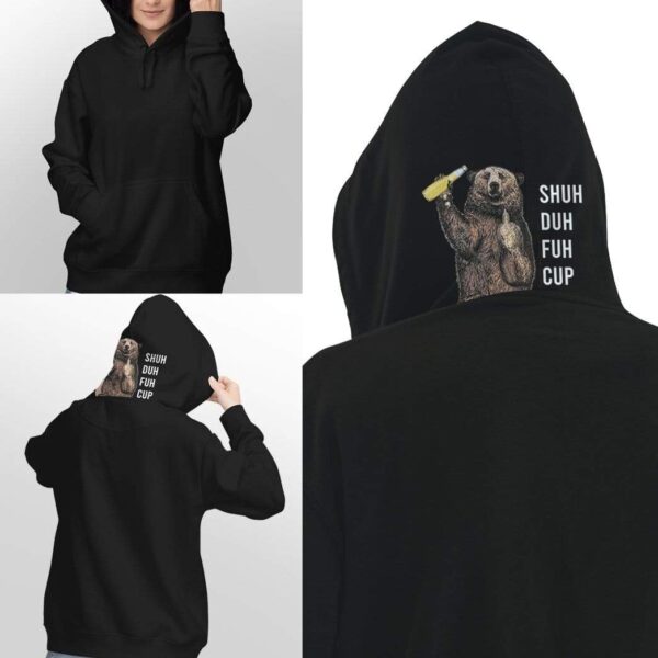 Custom T-shirt - Hoodies Shuh Duh Fuh Cup HD-GH21029 3D Custom Fleece Hoodies Hoodie S 