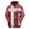 Custom T-shirt - Hoodies Switzerland Apparel HD-GH20815 3D Custom Fleece Hoodies Hoodie S