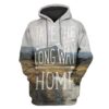 Custom T-shirt - Hoodies TAKE THE LONG WAY HOME Apparel HD-GH20774 3D Custom Fleece Hoodies Hoodie S