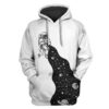 Custom T-shirt - Hoodies The Astronaut Knits The Universe Apparel HD-GH20787 3D Custom Fleece Hoodies Hoodie S