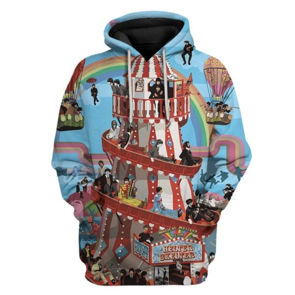 Custom T-shirt - Hoodies The Beatles Apparel HD-GH20853 3D Custom Fleece Hoodies Hoodie S 