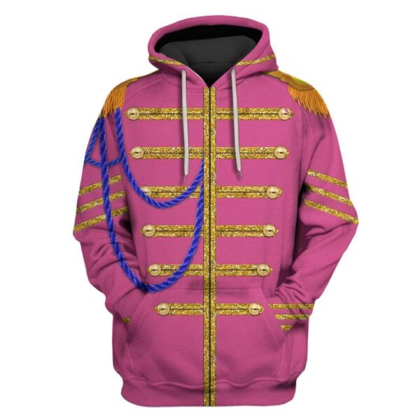 Custom T-shirt - Hoodies The Beatles Sgt Pepper Costume Apparel HD-GH20546 3D Custom Fleece Hoodies Hoodie S 