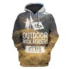 Custom T-shirt - Hoodies The Outdoor Book Readers Club Apparel HD-GH20770 3D Custom Fleece Hoodies Hoodie S