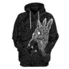 Custom T-shirt - Hoodies Totoro HD-GH0281911 3D Custom Fleece Hoodies Hoodie S