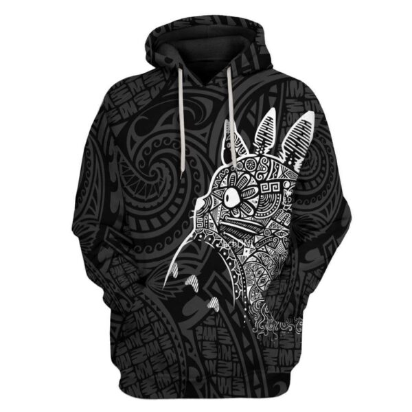 Custom T-shirt - Hoodies Totoro HD-GH0281911 3D Custom Fleece Hoodies Hoodie S 