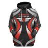Custom T-shirt - Hoodies Trek Apparel HD-GH201010 3D Custom Fleece Hoodies Hoodie S