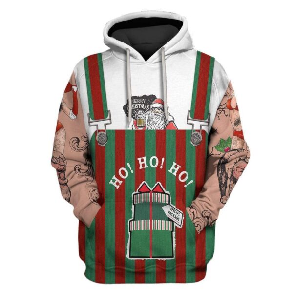 Custom T-shirt - Hoodies Ugly Christmas Apparel HD-GH20650 3D Custom Fleece Hoodies Hoodie S 