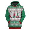 Custom T-shirt - Hoodies Ugly Christmas Apparel HD-GH20654 3D Custom Fleece Hoodies Hoodie S