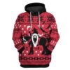 Custom T-shirt - Hoodies Ugly Christmas Death Dealer Apparel HD-GH20669 3D Custom Fleece Hoodies Hoodie S 