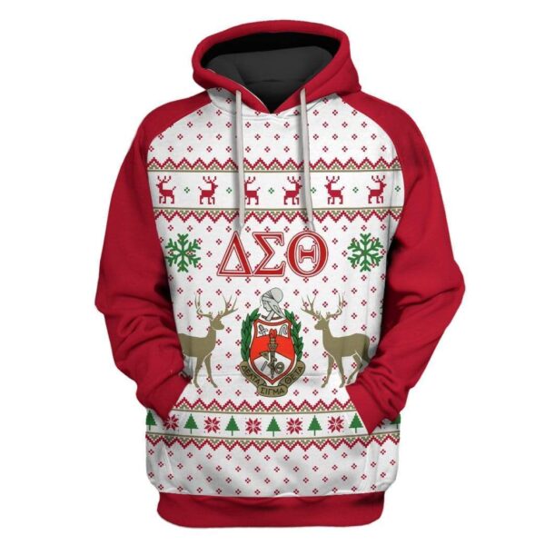 Custom T-shirt - Hoodies Ugly Christmas Delta Sigma Theta Apparel HD-GH20661 3D Custom Fleece Hoodies Hoodie S 