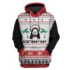 Custom T-shirt - Hoodies Ugly Christmas Jesus's Birthday Apparel HD-GH20652 3D Custom Fleece Hoodies Hoodie S
