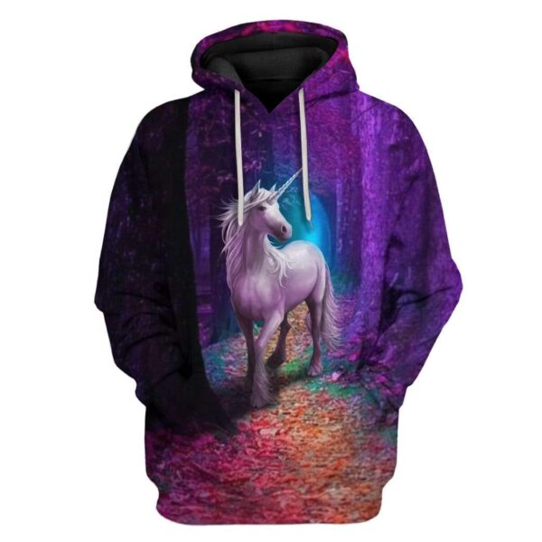 Custom T-shirt - Hoodies Unicorn HD-GH0181908 3D Custom Fleece Hoodies Hoodie S 