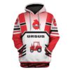 Custom T-shirt - Hoodies Ursus Apparel HD-GH20551 3D Custom Fleece Hoodies Hoodie S