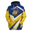 Custom T-shirt - Hoodies Wisconsin HD-GH22002 3D Custom Fleece Hoodies Hoodie S