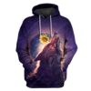 Custom T-shirt - Hoodies Wolf HD-GH21109 3D Custom Fleece Hoodies Hoodie S