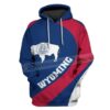 Custom T-shirt - Hoodies Wyoming Apparel HD-GH20841 3D Custom Fleece Hoodies Hoodie S