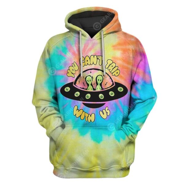 Custom T-shirt - Hoodies You Can't Trip With Us HD-GH21040 3D Custom Fleece Hoodies Hoodie S 